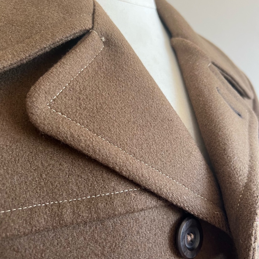 Vintage Wool Topcoat - Picture 3 of 10